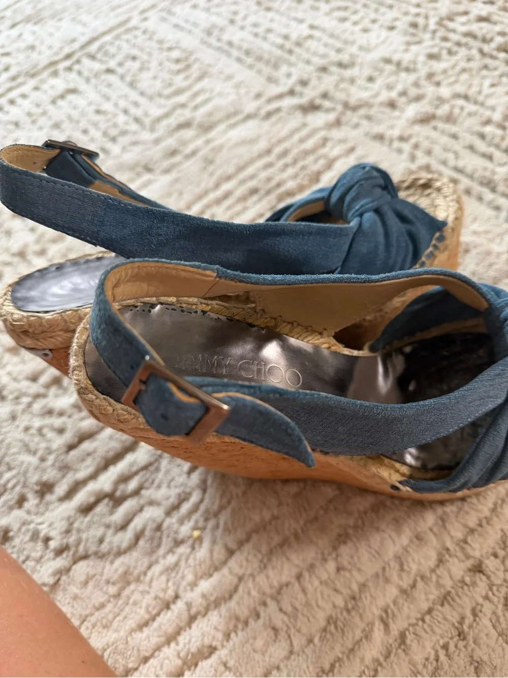 Jimmy Choo denim blue